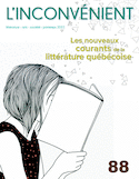 Revue l'Inconvénient, no 88